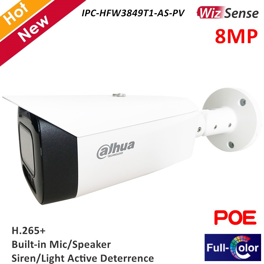 Dahua WizSense 8MP Ǯ ÷ IP ī޶ IPC-HFW3849T1..
